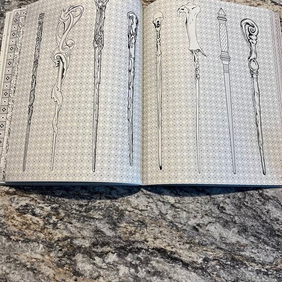 Harry Potter Adult Coloring Book By Scholastic - Picture 8 of 10